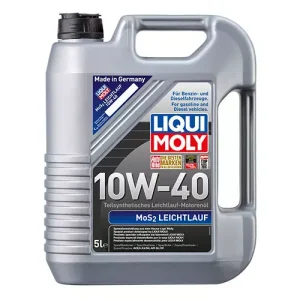 Напівсинтетична моторна олива MoS2 Leichtlauf SAE 10W-40 (Молібден) 5 л.