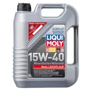 MoS2 Leichtlauf Super Motoroil SAE 15W-40 5 л.