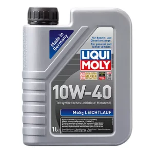 Напівсинтетична моторна олива MoS2 Leichtlauf SAE 10W-40 (Молібден) 1 л.