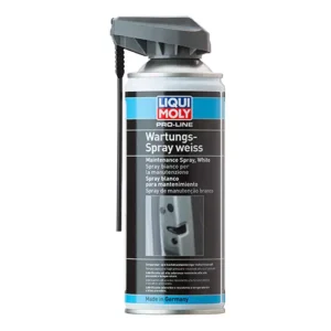 Брудовідштовхуюче біле мастило Pro-Line Maintenance Spray White 0.4 л.